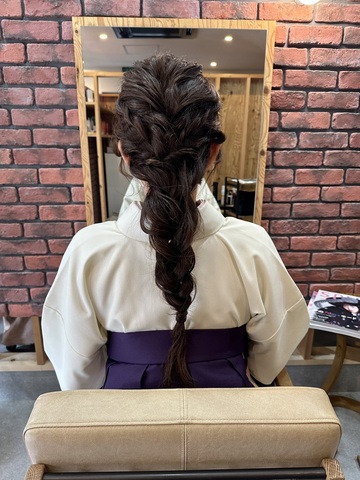 袴着付・ヘアセット ありがとうございます！